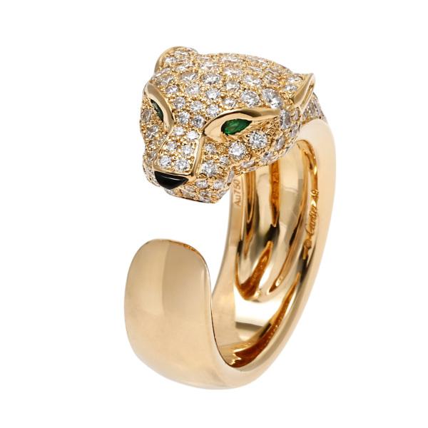 Cartier パンテールリング ゴールド カルティエ Cartier パンテールドゥカルティエリング ゴールド