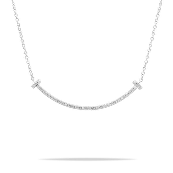TIFFANY&Co.（ティファニー） T スマイル スモール K18ホワイト