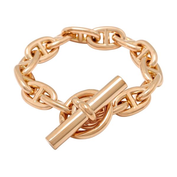 HERMES（エルメス） シェーヌダンクル MM 14コマ K18ピンクゴールド