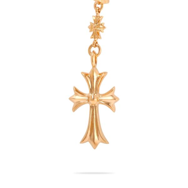 CHROME HEARTS（クロムハーツ） タイニーEクロス K22イエローゴールド