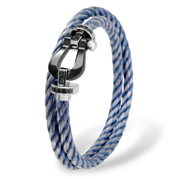 美品！程度良好FRED FORCE10 ブレスレット K18YG アフターダイヤ フレッド FRED FORTH10 K18YGアフターダイヤコードブレスレット の買取