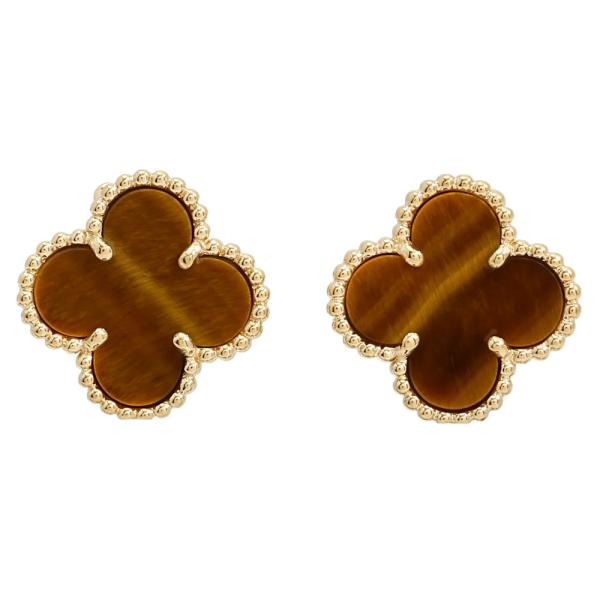 ヴァンクリーフ&アーペル 　ヴィンテージ　アルハンブラ　片耳ピアス Van Cleef ＆ Arpels（ヴァンクリーフ ＆ アーペル） ヴィンテージ