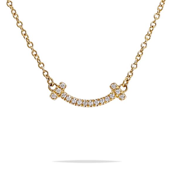 TIFFANY&Co.（ティファニー） T スマイル ミニ K18イエローゴールド