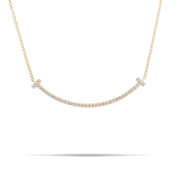 TIFFANY&Co.（ティファニー） T スマイル スモール K18ローズゴールド