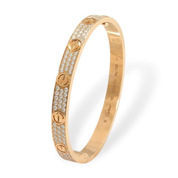 Cartier（カルティエ） ラブ K18ピンクゴールド ブレスレット 中古