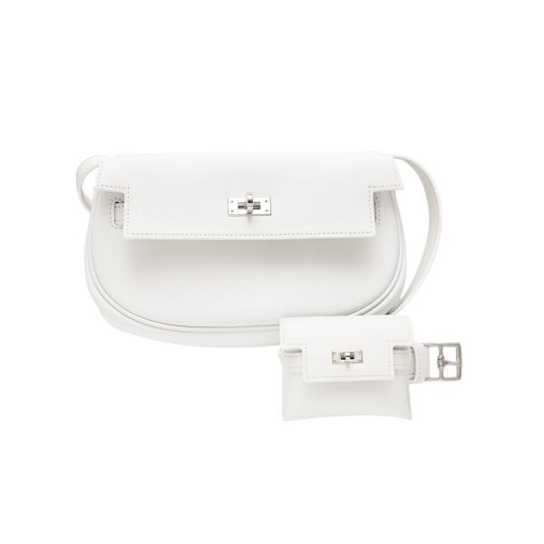 HERMES エルメス ケリー（その他） スイフト ニューホワイト シルバー 