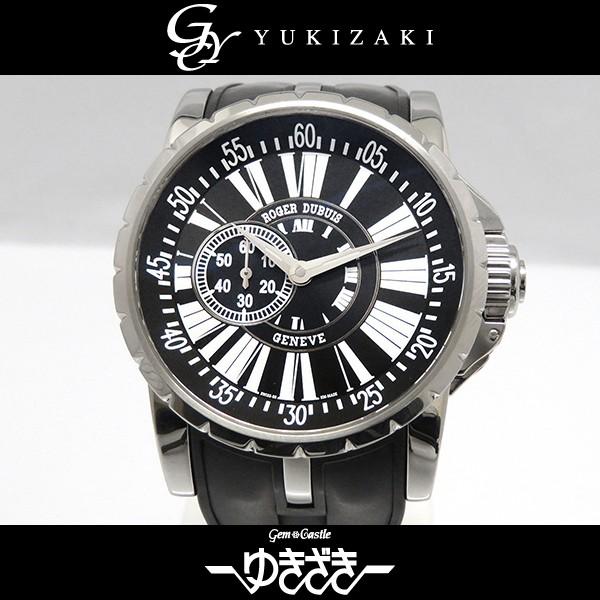 ロジェ デュブイ Roger Dubuis エクスカリバー Ex45 77 9 9 71r ブラック文字盤 中古 腕時計 メンズ W ジェムキャッスルゆきざき 通販 Yahoo ショッピング