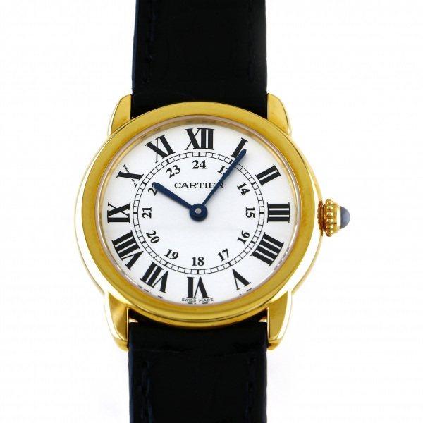 カルティエ Cartier ロンドソロ SM W6700355 シルバー文字盤 新品 腕時計 レディース