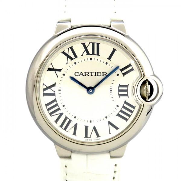 都内で Cartier シルバー文字盤 W6920087 MM バロンブルー カルティエ その他