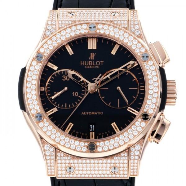 ウブロ HUBLOT クラシックフュージョン キングゴールド クロノグラフ 