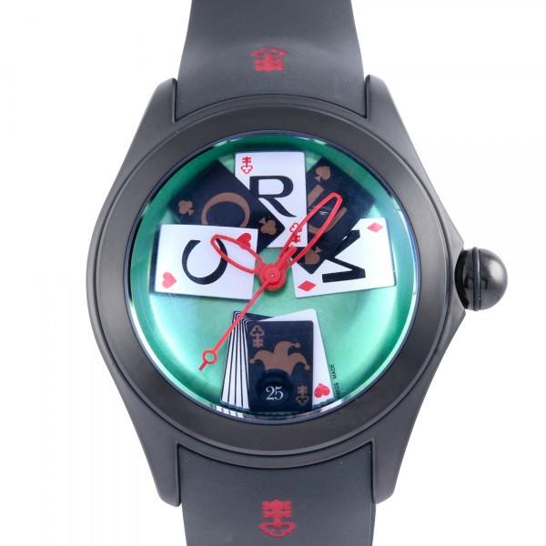 訳あり商品 CORUM コルム L082/03245 グリーン文字盤 新品 腕時計 メンズ コルム