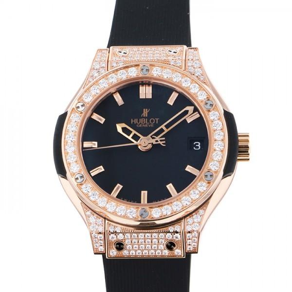 ウブロ HUBLOT クラシックフュージョン キングゴールド パヴェ 581.OX 