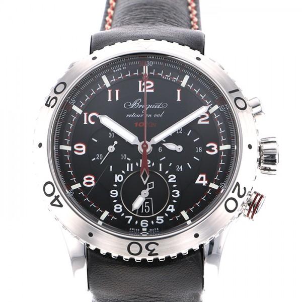 ブレゲ Breguet タイプXXII 3880ST/H2/3XV ブラック文字盤 中古 腕時計