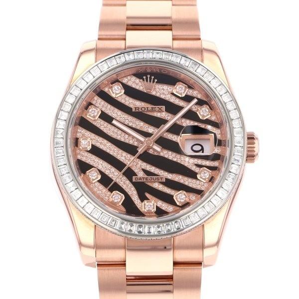 ロレックス Rolex デイトジャスト bbr ブラック ピンク文字盤 中古 腕時計 メンズ W ジェムキャッスルゆきざき 通販 Yahoo ショッピング