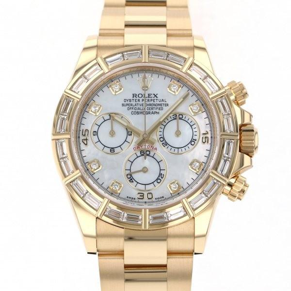 ロレックス Rolex デイトナ ベゼルバケットダイヤ 116568br Ng ホワイト文字盤 新品 腕時計 メンズ W185968 ジェムキャッスルゆきざき 通販 Yahoo ショッピング