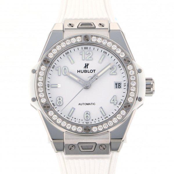 ウブロ Hublot ビッグバン ワンクリック スチール ホワイト ダイヤモンド 465 Se 10 Rw 14 ホワイト文字盤 新品 腕時計 レディース W ジェムキャッスルゆきざき 通販 Yahoo ショッピング