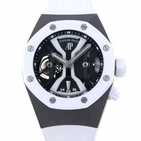 オーデマ ピゲ ロイヤルオーク コンセプト Gmt トゥールビヨン 26580io Oo D010ca 01 ブラック ホワイト文字盤 メンズ 腕時計 中古 W188826 ジェムキャッスルゆきざき 通販 Yahoo ショッピング