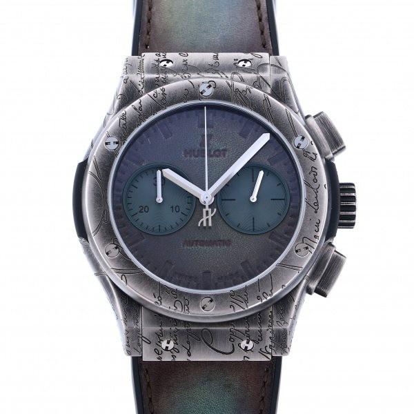 ウブロ Hublot クラシックフュージョン クロノグラフ ベルルッティ コールドブラウン 世界限定200本 521 Nx 05ib Vr Ber19 グリーン文字盤 中古 腕時計 メンズ W191893 ジェムキャッスルゆきざき 通販 Yahoo ショッピング
