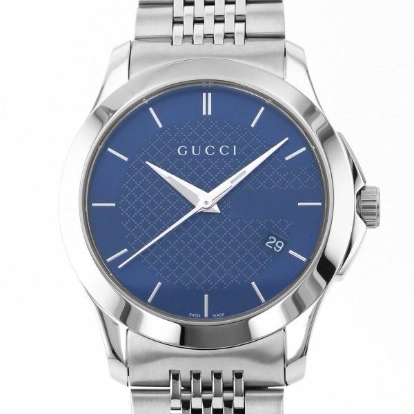 グッチ GUCCI Gタイムレス YA126481 ブルー文字盤 新品 腕時計 メンズ