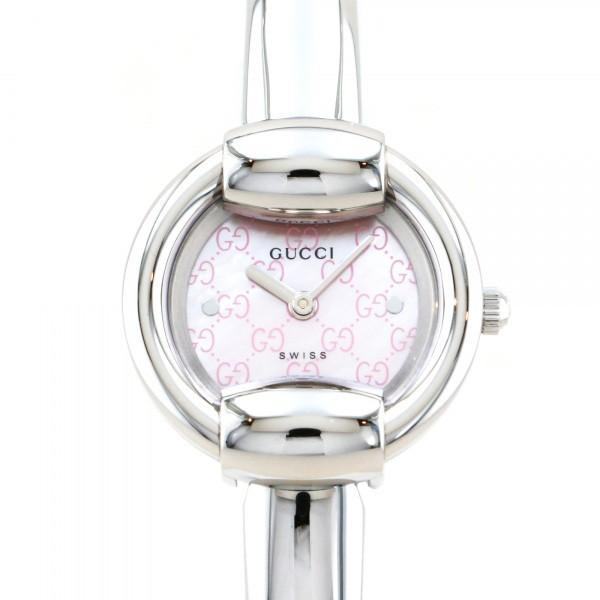 GUCCI（グッチ） バングル YA014513 ピンク文字盤 新品 腕時計