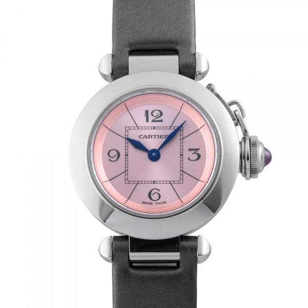 【高品質】 Cartier カルティエ パシャ ミスパシャ W3140026 ピンク文字盤 その他