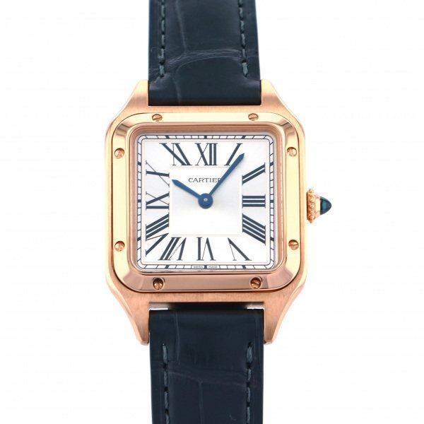 カルティエ Cartier サントス デュモン ウォッチ WGSA0022 シルバー文字盤 新品 腕時計 レディース