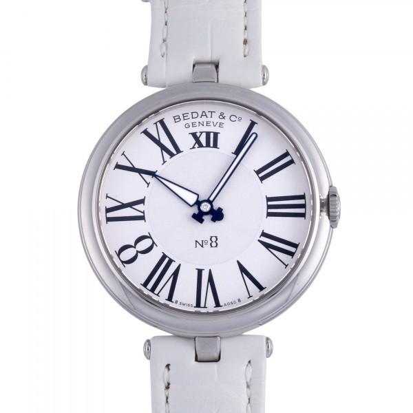 Bedat & Co. B823.010.101 No.8 Quartz Wristwatch SS Silver