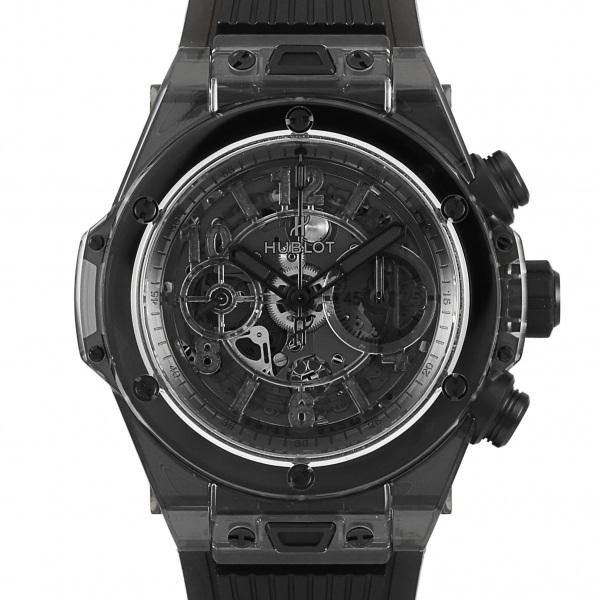 s1103539 ウブロ HUBLOT ベゼル オリジナル 時計 サファイア k10 10金 腕時計 ファッション ブランド 中古品 ビッグバン ウブロ HUBLOT ウニコ サファイア オールブラック 世界限定
