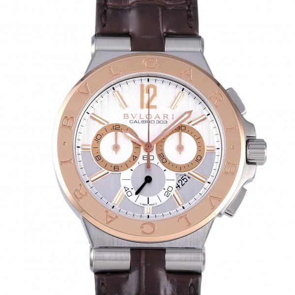 【人気ショップが最安値挑戦！】 ブルガリ BVLGARI ディアゴノ クロノグラフ カリブロ303 ディアゴノ