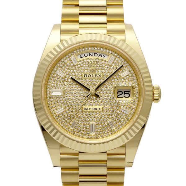 ロレックス ROLEX デイデイト 40 228238A 全面ダイヤ文字盤 未使用 