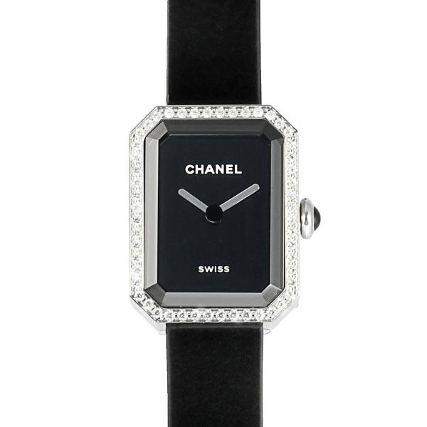 美品 CHANEL ノベルティ プルミエール ブラック 時計 CHANEL（シャネル） プルミエール リボン H7942 ブラック文字盤 新品