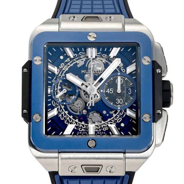 HUBLOT（ウブロ） スクエア・バンウニコ チタニウム ブルーセラミック
