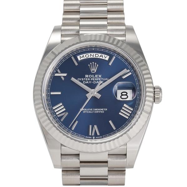 デイデイト ロレックス ROLEX 40 228239 ブライトブルー/ローマ文字盤