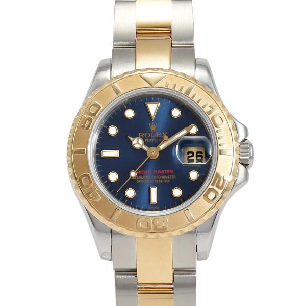 ヨットマスター ロレックス ROLEX 169623 ブルー/ドット文字盤 中古