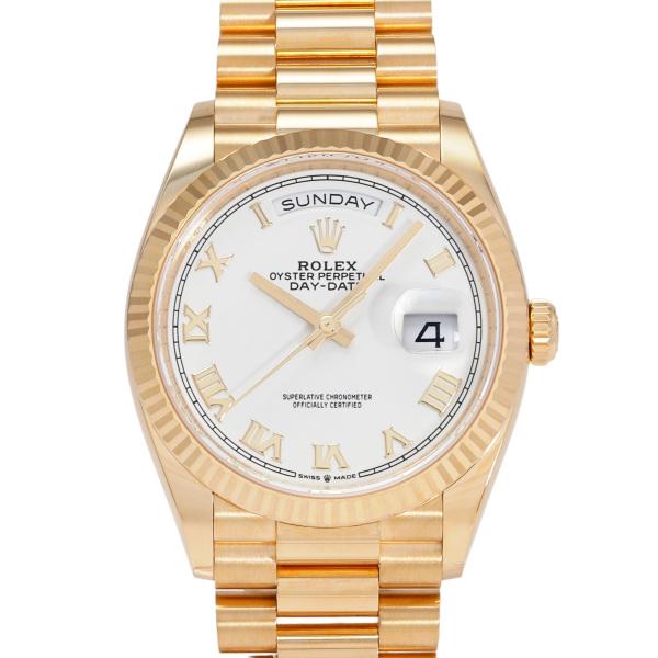 デイデイト ロレックス ROLEX 36 128238 ホワイトローマ文字盤 新品