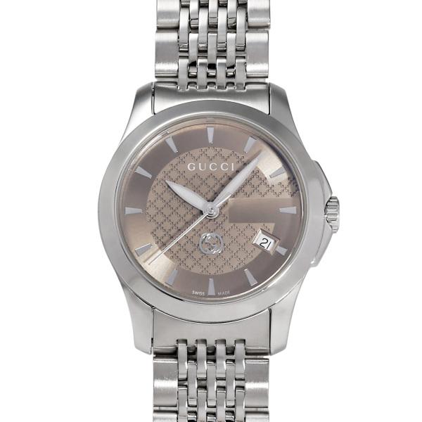 GUCCI グッチ Gタイムレス YA1265007 ブラウン文字盤 新品