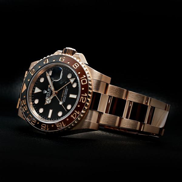GMTマスターII ロレックス ROLEX 126715CHNR ブラック/ドット文字盤