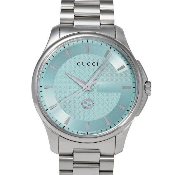 GUCCI（グッチ） GUCCI Gタイムレス YA126372 ターコイズブルー文字盤