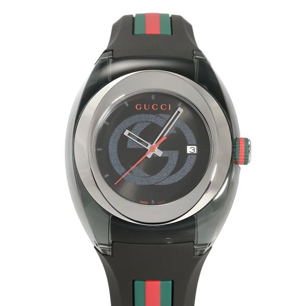 GUCCI SYNC YA137101 ブラック 腕時計 GUCCI（グッチ） シンク YA137101 ブラック文字盤 新品 腕時計 メンズ