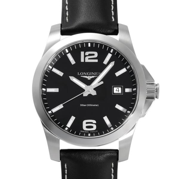 LONGINES（ロンジン） コンクエスト L3.759.4.58.3 ブラック文字盤