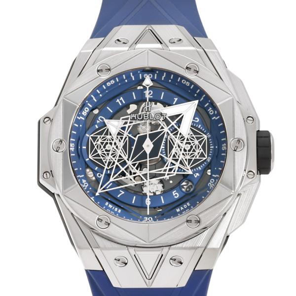 ビッグバン ウブロ HUBLOT ウニコ サンブルーII 世界限定200本 418.NX