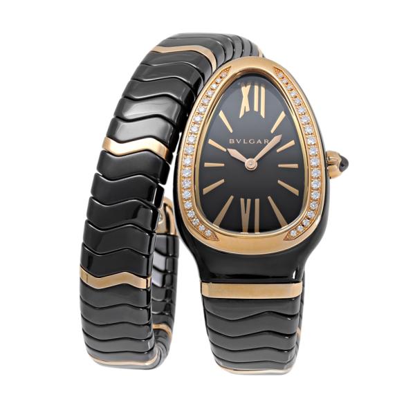 BVLGARI ブルガリ セルペンティ スピガ 104297 ブラウン文字盤