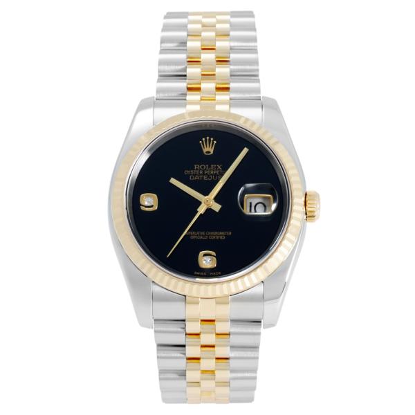 デイトジャスト ロレックス ROLEX 36 116233 2BR ブラック/6・9