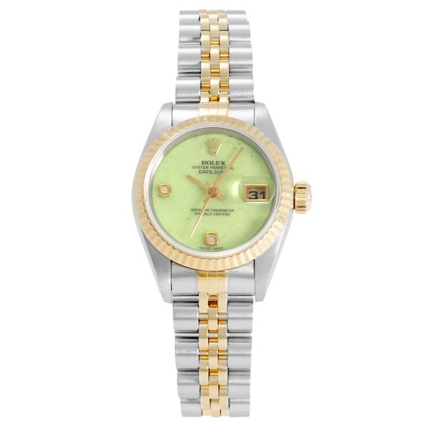 デイトジャスト ロレックス ROLEX 26 691732BR グリーン/6.9アラビア