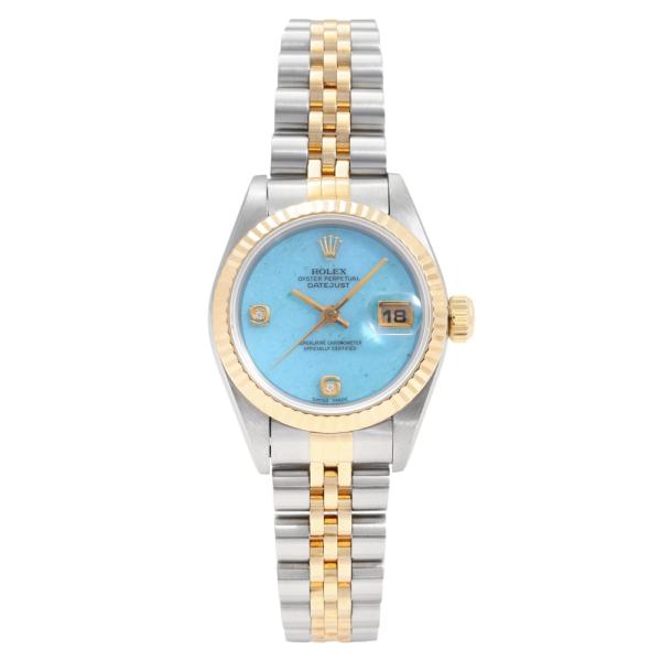 ロレックス☆デイトジャスト69173 69173 ROLEX（ロレックス） デイトジャスト ブラック彫り