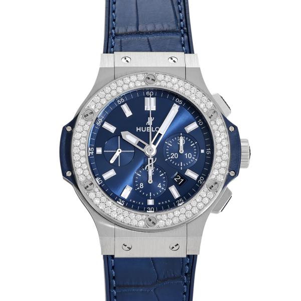 HUBLOT ウブロ　ビッグバン　スチールブルー　クロノグラフ ウブロ ビッグバン スチール ブルー クロノグラフ 44MM - 腕時計専門店
