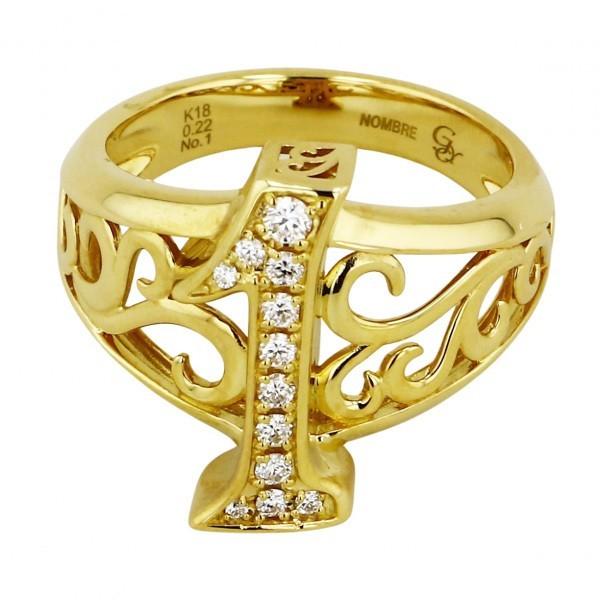 ノンブル ノンブルリング ナンバーリング【1】Sサイズ【正規品】 Y