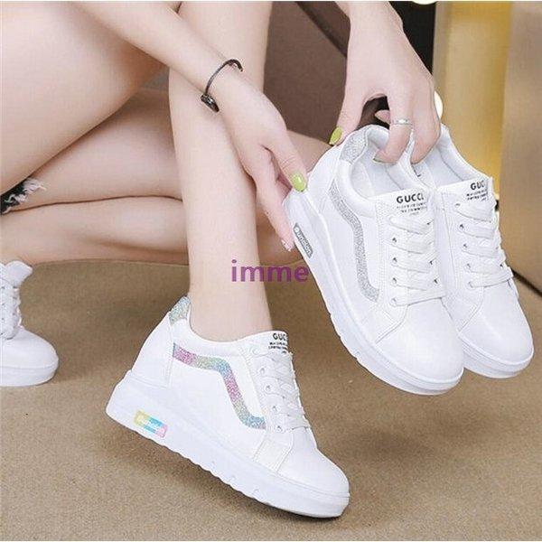 スニーカー レディース 靴 シューズ 運動靴 厚底 疲れない 旅行 カジュアル Im 7456pagxj Gcentral 通販 Yahoo ショッピング