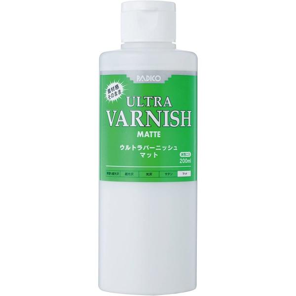 他サイト： ウルトラバーニッシュ マット 303225 パジコ PADICO 仕上げ材 ニス 水性ニス 粘土の商品画像
