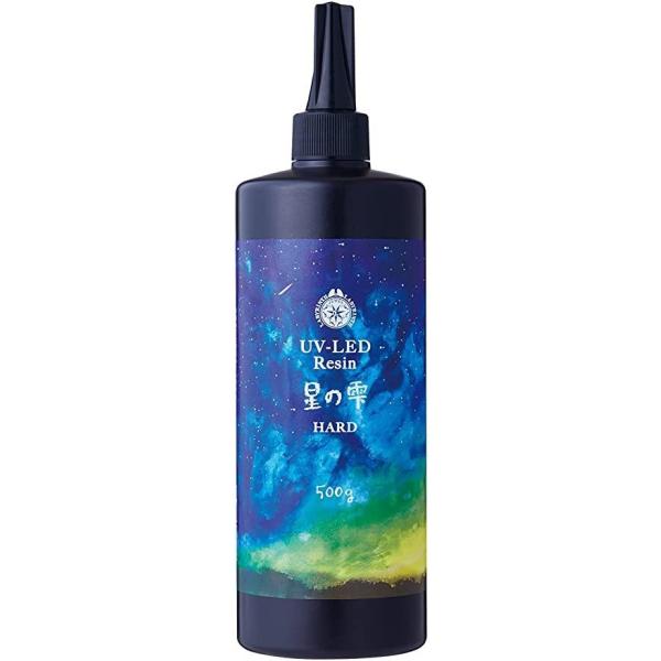 パジコ星の雫　レジン液　UV/LED硬化　500g　透明／ハード　全国送料無料 PADICO（パジコ） UV-LEDレジン 星の雫 ハード 500g レジン レジン液